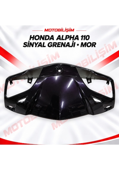 Honda Alpha 110 Uyumlu Sinyal Grenajı Mor