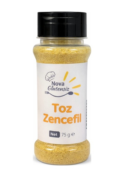 Glutensiz Zencefil Tozu 75 Gr