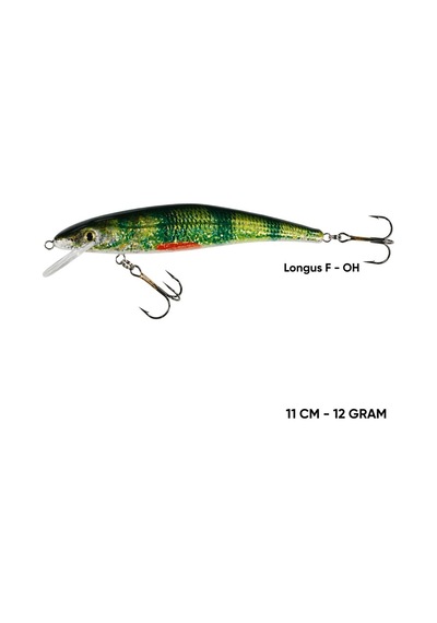 Maket Balık - Rapala - Jaxon Longus F - Oh - 11 Cm 12 Gr