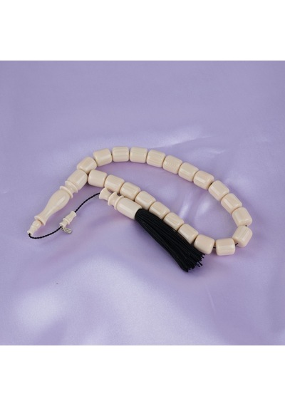 Osmanlı Saray Püsküllü Fransız Galalit 1940 Döküm Kapsül Kesim Bilek Boy 10.5x12mm Tesbih - Ivory Sedefli Beyaz - Ahmet Nazmi Usta İşi Beyaz Osmanlı Saray Püsküllü Fransız Galalit 1940 Döküm Kapsül Kesim Bilek Boy 10.5x12mm Tesbih - Ivory Sedefli Beyaz - Ahmet Nazmi Usta İşi Beyaz