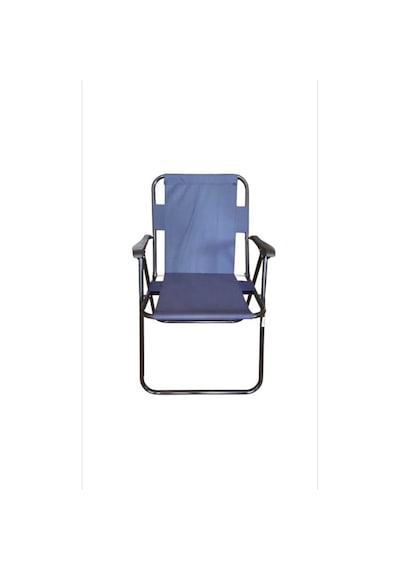 Plastik Kollu Katlanir Piknik Ve Kamp Sandalyesi Mavi 46,5x40,5x41 Cm Sirt 57x55x81 Cm Lacivert