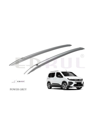 Erkul Opel Vıvaro Mıddle 2019 Üzeri Power Flush Tavan Çıtası Gri