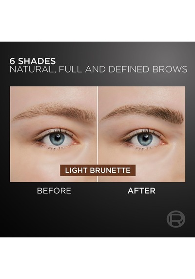 Infaillible Faux Brow Ultra İnce Uçlu Kaş Kalemi - Light Brunette Çok Renkli