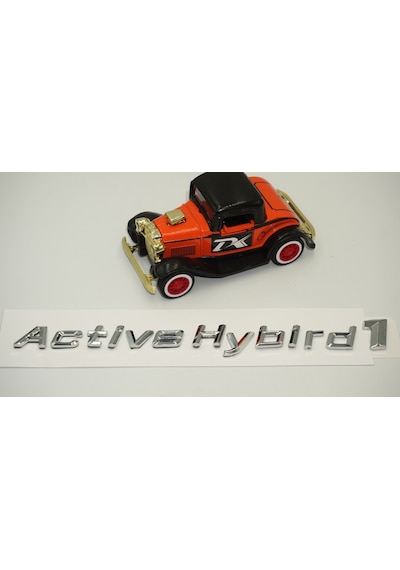 Bmw Active Hybrid1 Bagaj Krom Metal 3M 3D Yazı Logo