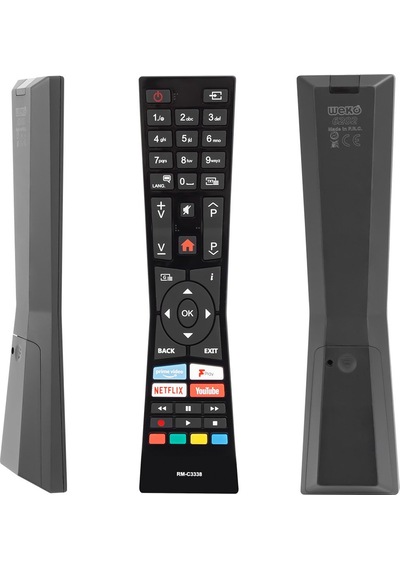 Vestel Uyumlu H0360a Netflix Youtube Prime Video Tuşlu Tv Kumandası