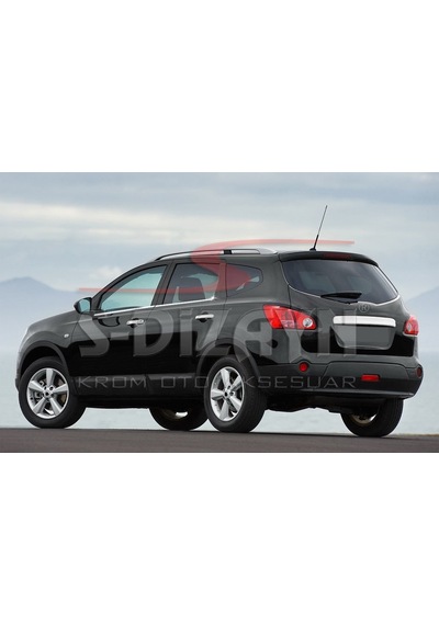 S-Dizayn  Nissan Qashqai +2 Krom Cam Çıtası 4 Prç 2010-2014