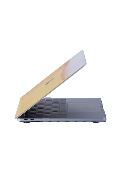 Apple Uyumlu MacBook Air Kılıf Hardcase A1369 A1466 İle Kılıf Fizzy Sarı
