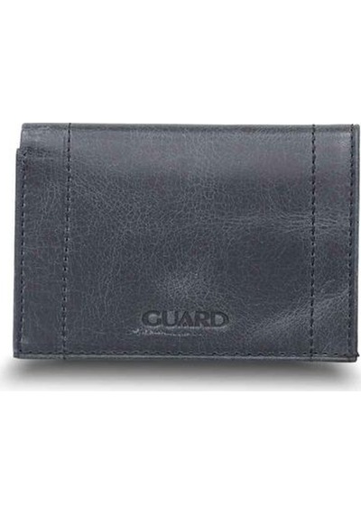 Guard Antik Siyah Hakiki Deri Mini Boy İkiye Katlı Model Erkek Cüzdan // Grd260225wt1423 Diğer