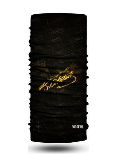Bobrear Atatürk İmza Desenli Çok Amaçlı Buff Bandana Boyunluk Çok Renkli -