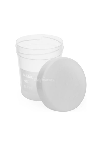 İdrar Kabı 100 Ml - Pp Non-Steril Numune Beheri 10 Adet