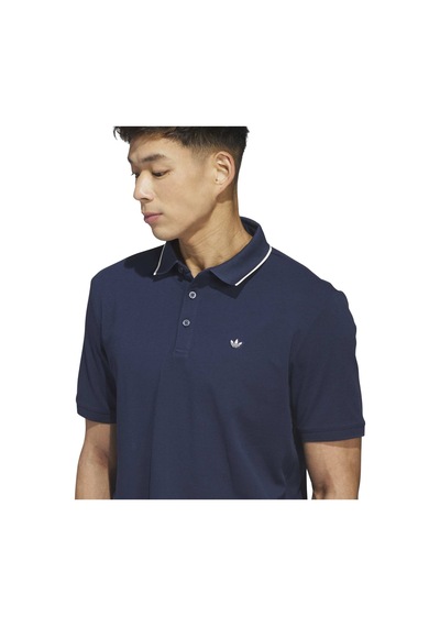 Nındıg/cwhıte Adidas Erkek Golf Polo Yaka T-shırt F Solid Polo Lc Kb8622 Lacivert