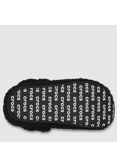 Crocs Classic Cozzzy Slipper Unısex Ev Terlik Black Black Siyah