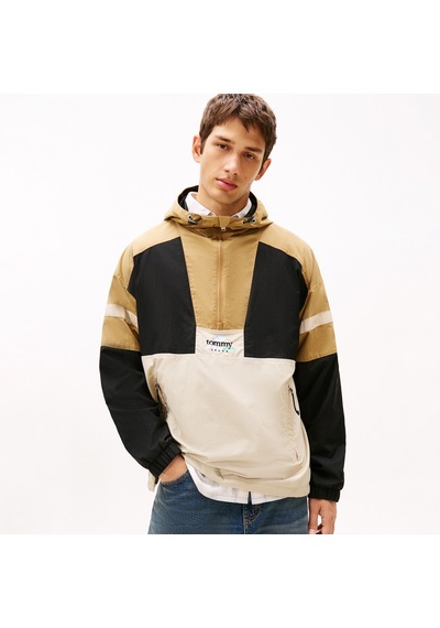 Tommy Hilfiger Light Weight Nylon Anorak Erkek Bej Ceket Dm0dm22260