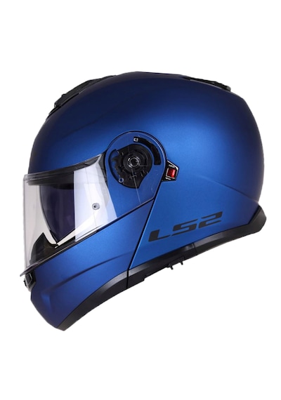 Ls2 Strobe 2 Mat Navy Mavi Çene Açılır Motosiklet Kask Mat Mavi