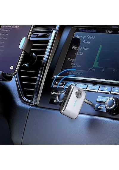 Bluetooth Araç Kiti Kablosuz Müzik Keyfi Aux Adaptör