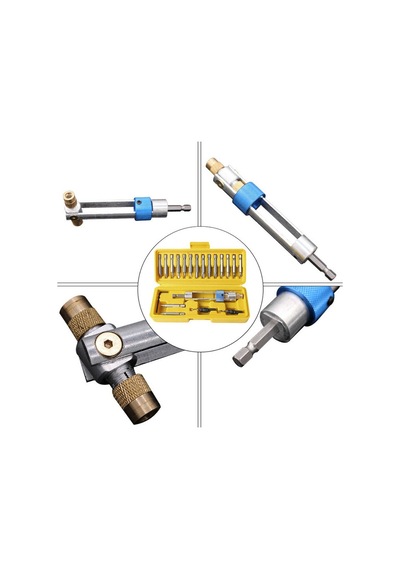 Rox Wood 0119 Pratik Delme Vidalama Kılavuz Bits Seti - 20  Parça