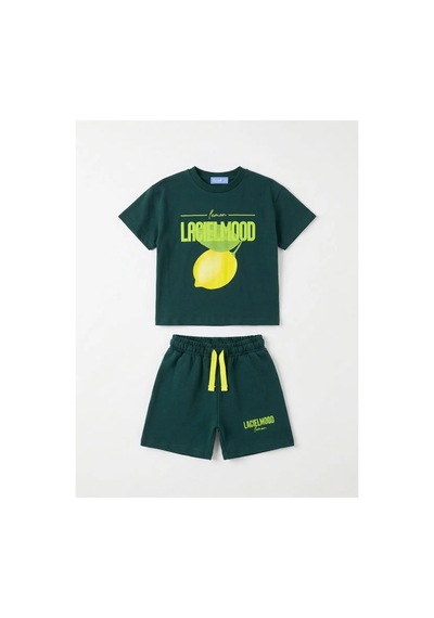 Poala Kids Lemon Mood Takım Yeşil