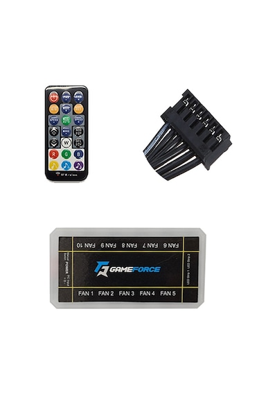Gameforce Dualrıng 3X120Mm Sese Duyarlı A Rgb Kasa Fanı