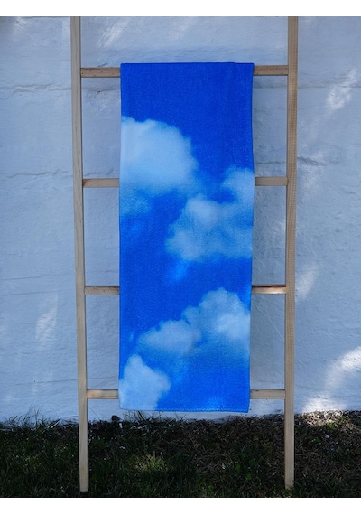 Kadife 100x180 Cm Desenli Modern Plaj Havlusu Baveno Desen004