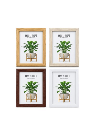 Yakut Ahşap Resim Çerçevesi 6"x8" 21x29.7cm- 48'li Paket