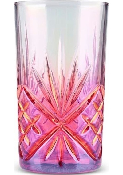 Karaca  Melodico Meşrubat Bardağı Kırmızı 375 Ml
