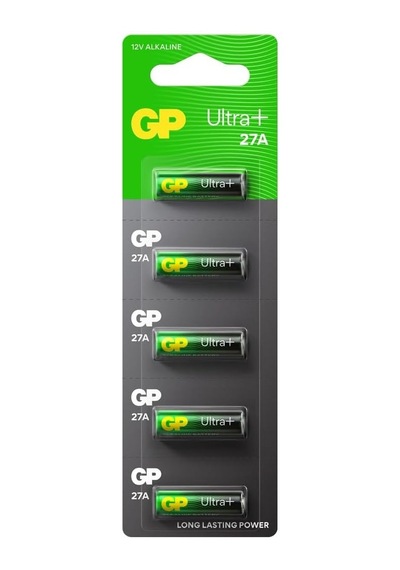 Batteries 27a Ultra Plus 27a/mn27 Boy Pil, 12 Volt, 5'li Kart