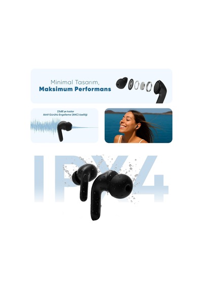 Şımart Akıllı Bluetooth Kulaklık Anc Ve Uygulama Destekli Yüksek Ses Kalitesi