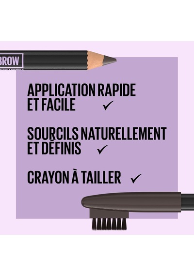 Maybelline New York Express Brow Shaping Pencil - Medium Brown Genel