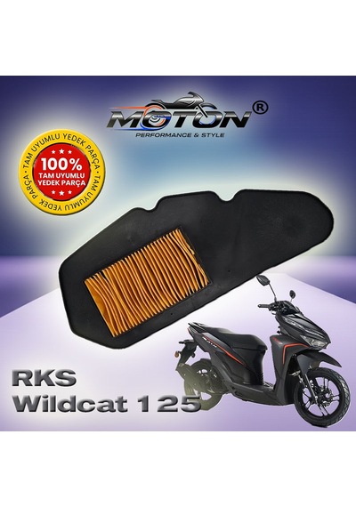 Rks Wildcat 125 Yüksek Performanslı Hava Filtresi A Kalite