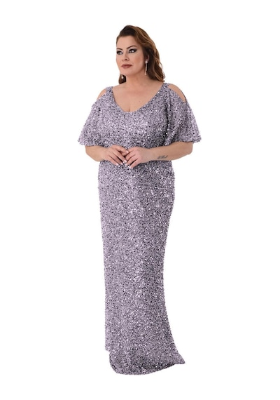 Lilas Xxl Kadın Büyük Beden Full Pul Payet İşlemeli Yarım Kol Maxi Boy Abiye Elbise 2530 Lila Lila Lilas Xxl Kadın Büyük Beden Full Pul Payet İşlemeli Yarım Kol Maxi Boy Abiye Elbise 2530 Lila Lila