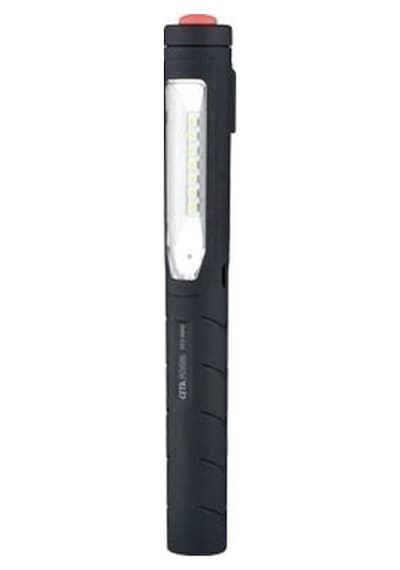 R10-mını 1 Şarjlı Led Çalışma Lambası-120 Lümen Siyah - Kırmızı