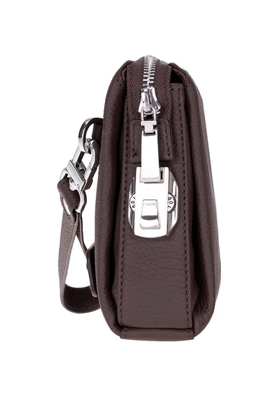 Bloominbag Forte Wrist Espresso Roast Unisex Kilitli Clutch Çanta Kahverengi