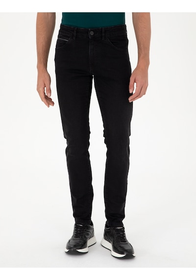 Pierre Cardin Erkek Siyah Jean Pantolon 50292091-vr046 Siyah