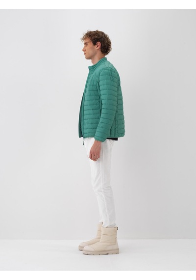 Yeşil Formunu Koruyan Regular Fit Mont 190571