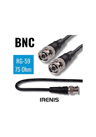 Irenıs Bnc Kablo 75 Ohm Rg59 Video, Kamera, Cctv 3 Metre