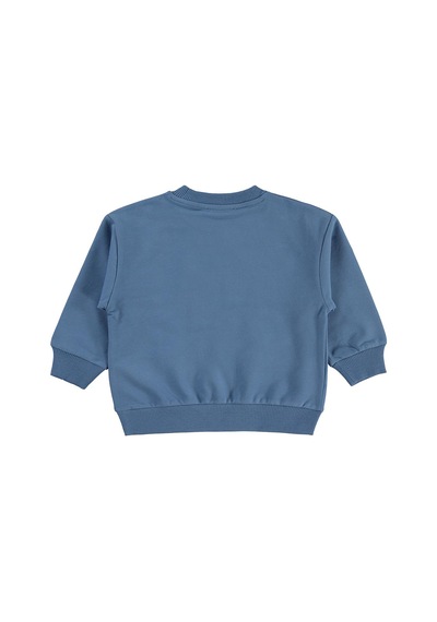 Civil Boys Armalı 2-5 Yaş Sweatshirt - Mavi İndigo