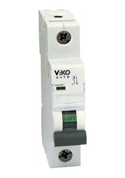 Viko 6Vtb-1B16 Monofaze 1X16A B Tipi Otomatik Sigorta 6Ka