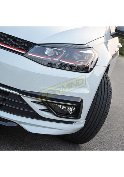 Volkswagen Golf 7.5 Sis Farı Çerçevesi Piano Black 2018-2020