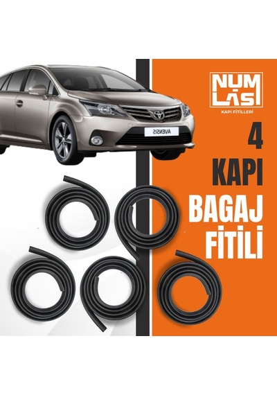 Toyota Avensis Station Wagon 2010-2014 4 Kapı + Bagaj Fitili-a Kalite-numlas-nm5616