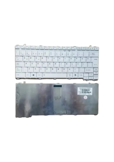 Toshiba Satellite U500-st5302 U500-st5305 Notebook Klavyesi - Beyaz Tr 47606071
