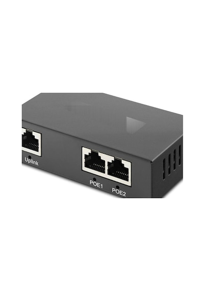 Poe Switch 2 Port 1 Uplink 10/100 Mbps 30w Hdx1353 Evimdeyokyok