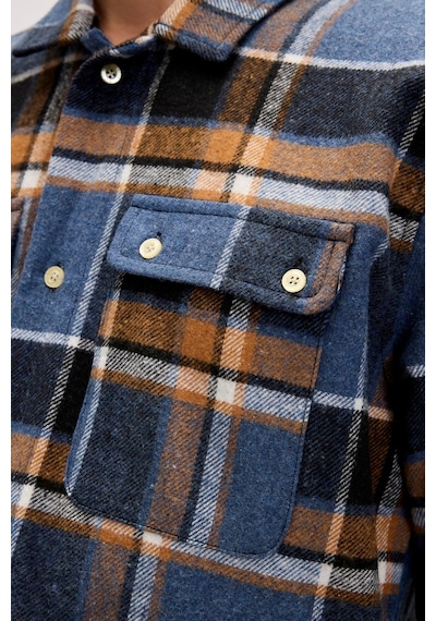 Bad Bear Bernard Mavi Erkek Oduncu Gömlek-mavi Mavi