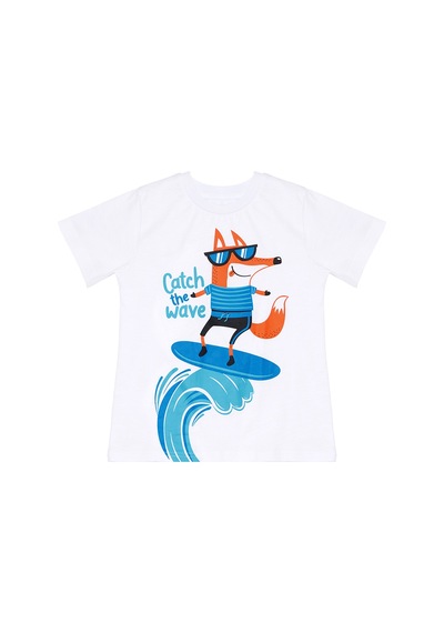 Surf Fox Erkek Çocuk Yazlık T-shirt Kapri Şort Takım