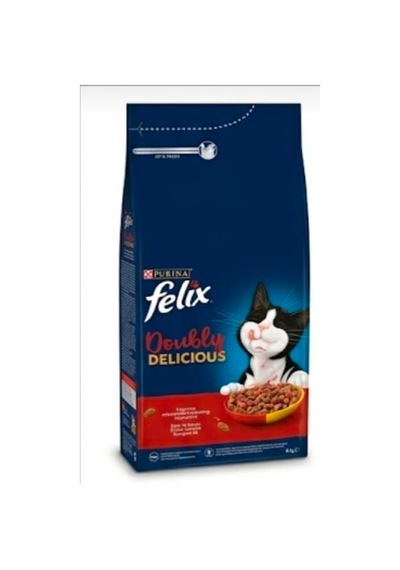 Sığır Ve Tavuk Etli Kilitli Paket Kuru Mama 2 Kg