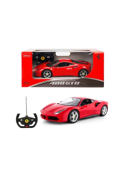 Rastar Ferrari 488 Gtb Uzaktan Kumandalı Işıklı Araba Kırmızı S00075600 Çok Renkli