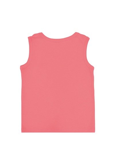 U.S. Polo Assn. Kız Çocuk Pembe Kolsuz Basic Tişört 50306215-VR167