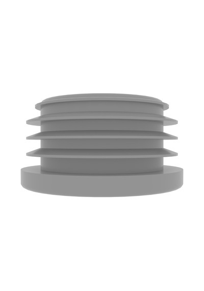 Cateksss 48 Mm Kademeli İç Profil Tapası Ral7035 - 4 Lü Paket Gri