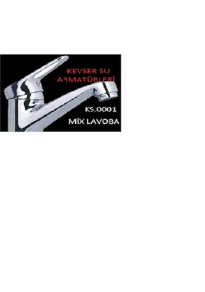 Kevser 40 Lık Lavoba Krom - Parlak