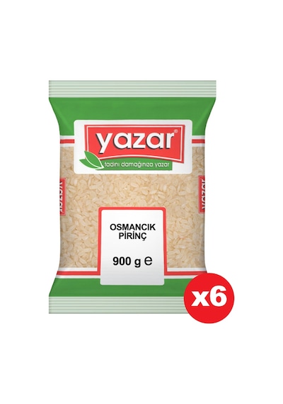 Yazar Osmancık Pirinç 6 x 900 G