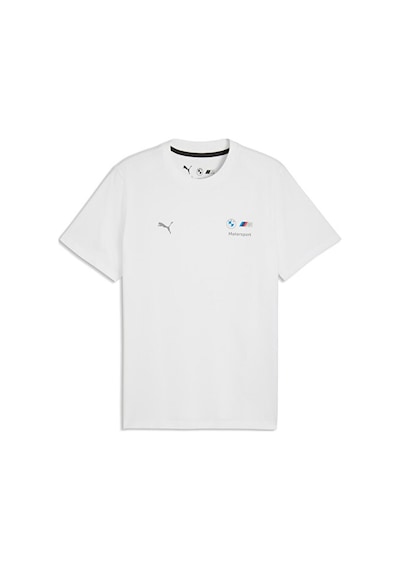 Puma Bmw Mms Ess Logo Tee Erkek Günlük Tişört 63489702 Beyaz Beyaz